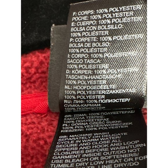 The North Face men’s Canyonlands sz XXL full zip chest zip pocket orange jacket - Picture 6 of 9